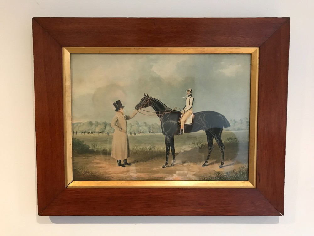 A Pair of Victorian Framed Horse Pictures  View V