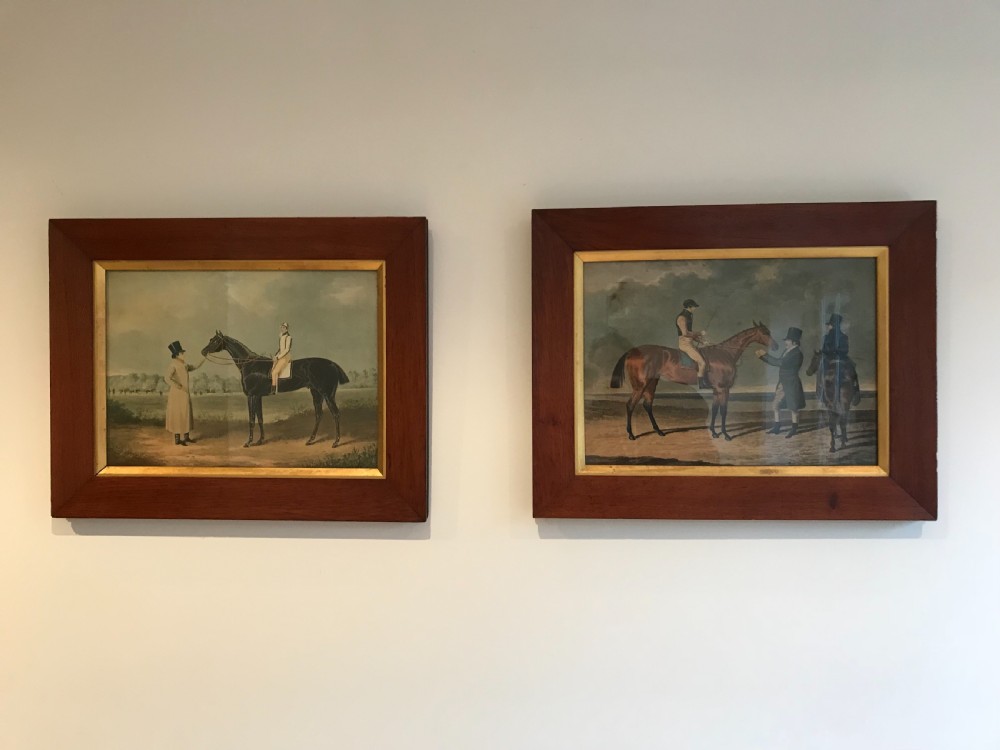 A Pair of Victorian Framed Horse Pictures  View VI