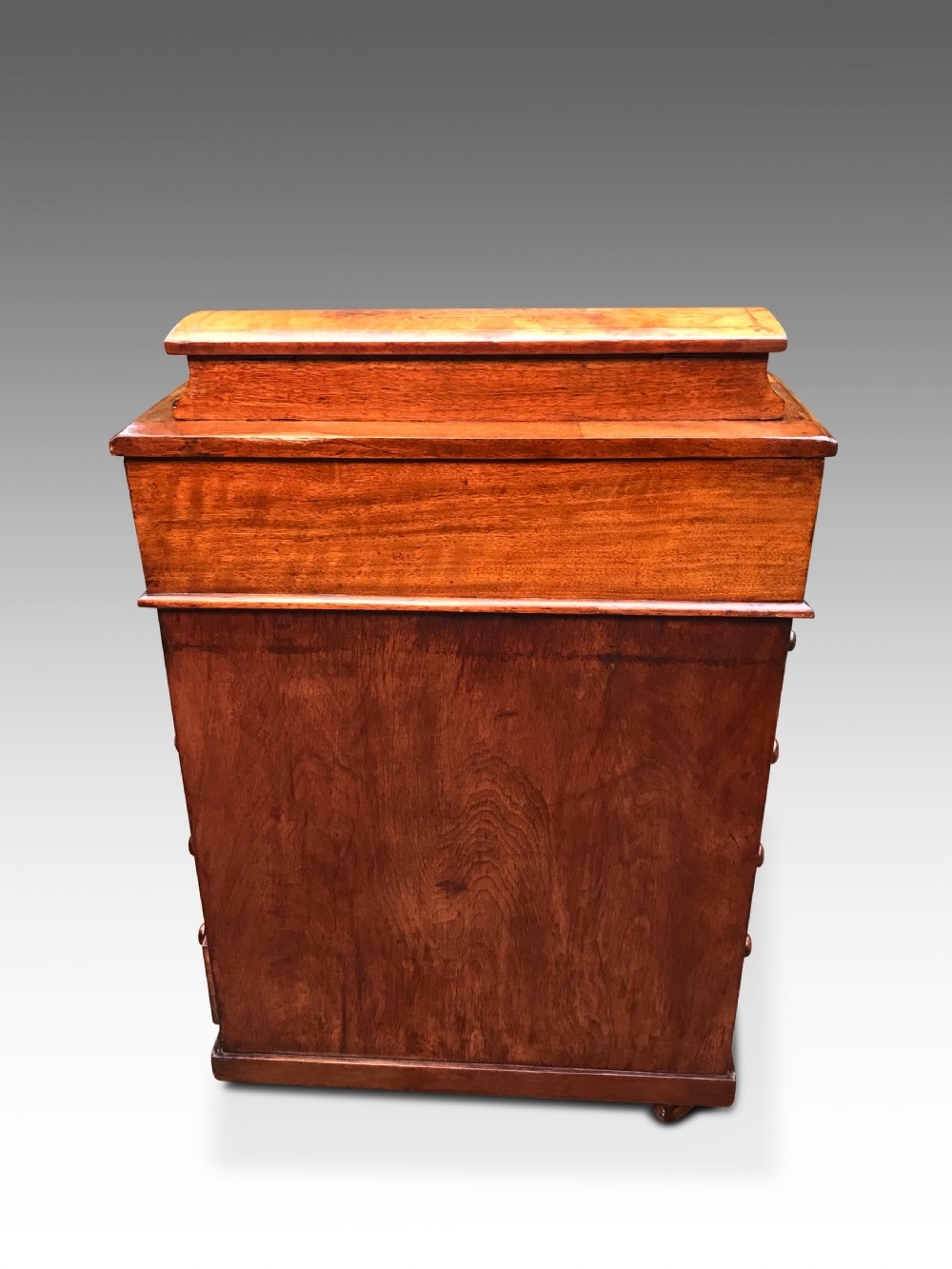 A Fine Victorian Walnut Davenport  View V