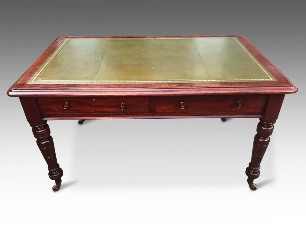 An Elegant Victorian Library Table