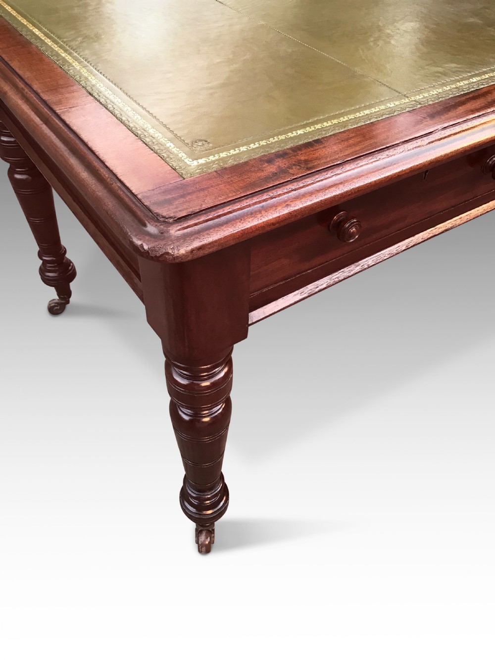 An Elegant Victorian Library Table View IV