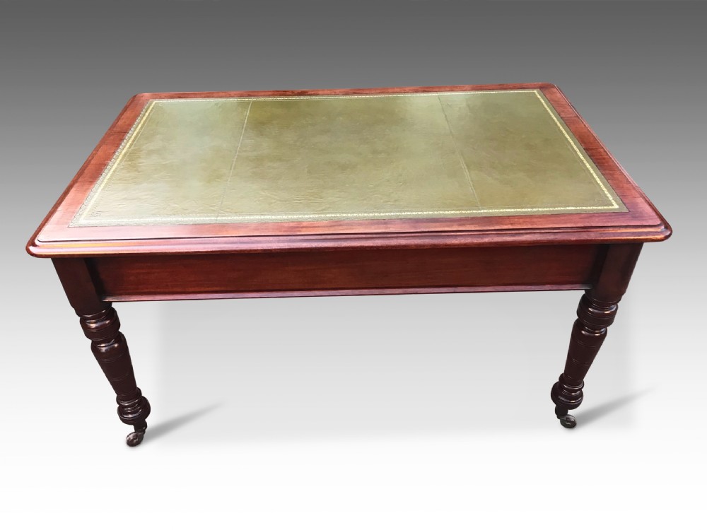 An Elegant Victorian Library Table View VI