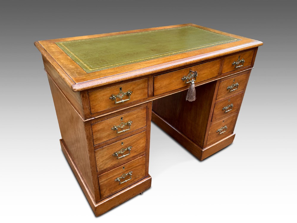 A Stunning Victorian Walnut Writing Desk  View II