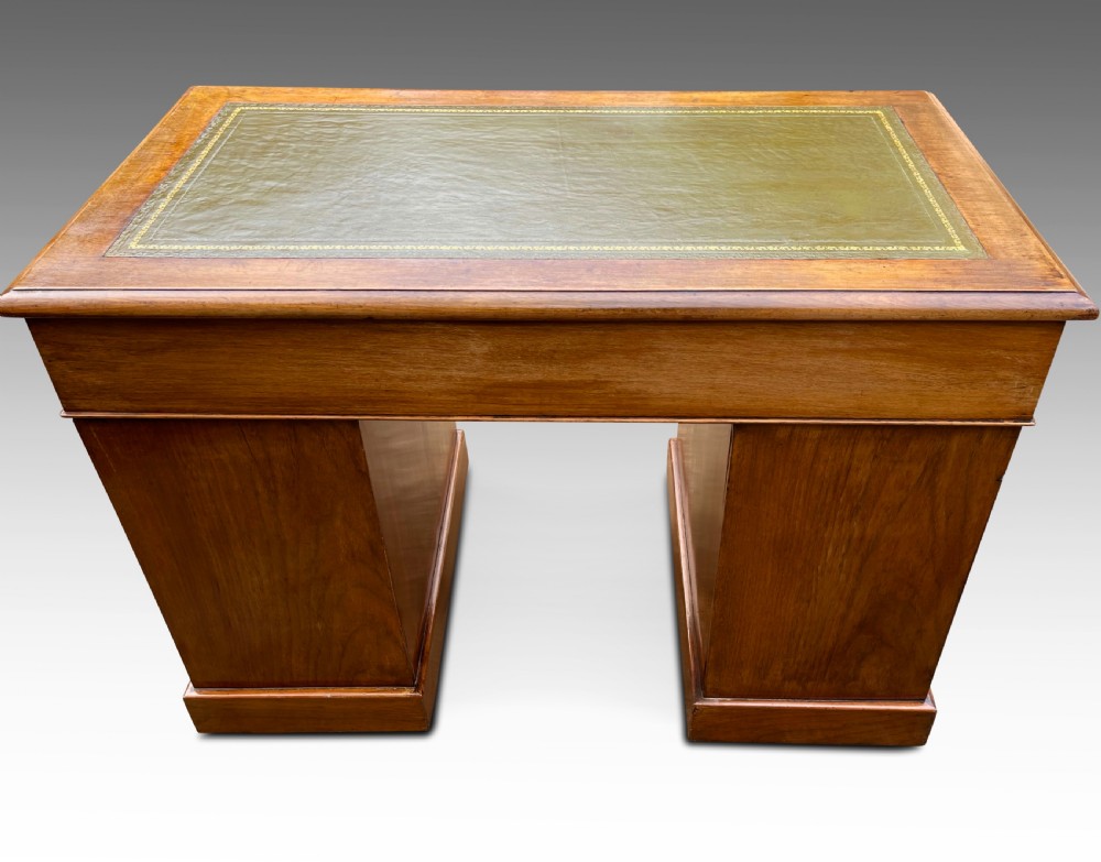 A Stunning Victorian Walnut Writing Desk  View VI