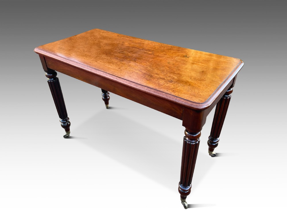 A Gorgeous William IV Mahogany Side Table  View II