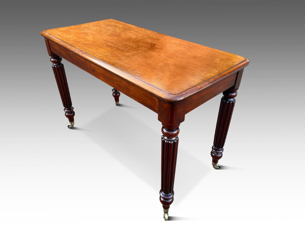 A Gorgeous William IV Mahogany Side Table  View III