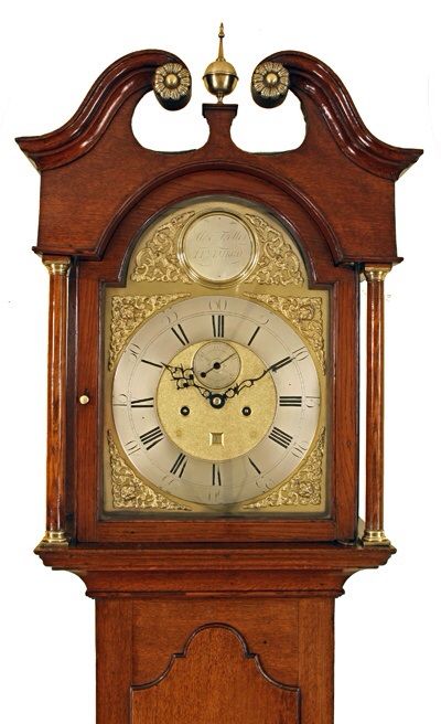 fig 1. Scottish longcase clock by Trotter of Jedburgh