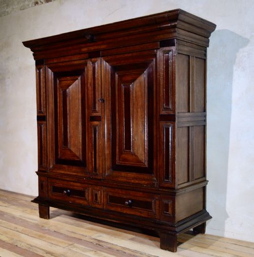 17TH CENTURY DUTCH CUPBOARD KAST - ADDITIONAL PHOTO 2