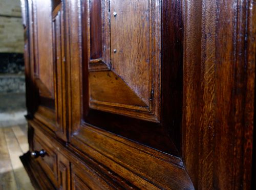 17TH CENTURY DUTCH CUPBOARD KAST - ADDITIONAL PHOTO 1