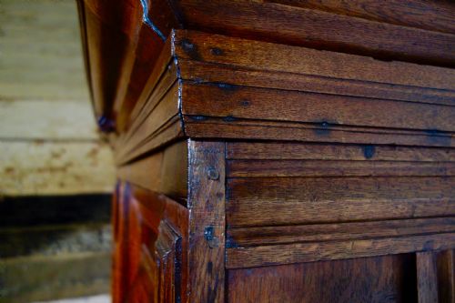 17TH CENTURY DUTCH CUPBOARD KAST - ADDITIONAL PHOTO 5