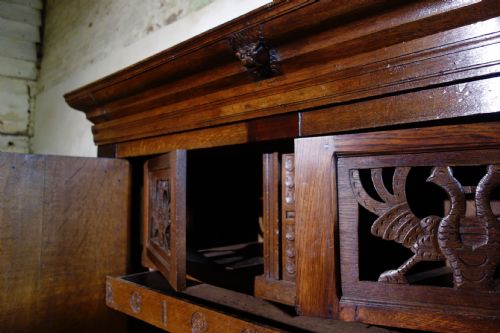 17TH CENTURY DUTCH CUPBOARD KAST - ADDITIONAL PHOTO 10