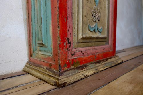 18TH CENTURY PAINTED PORTUGUESE LONGCASE CLOCK - ADDITIONAL PHOTO 4