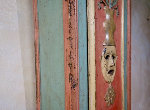 18TH CENTURY PAINTED PORTUGUESE LONGCASE CLOCK - ADDITIONAL PHOTO 6