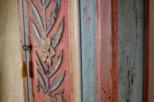18TH CENTURY PAINTED PORTUGUESE LONGCASE CLOCK - ADDITIONAL PHOTO 12