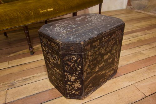 18TH CENTURY CHINESE EXPORT MOTHER OF PEARL TEA CHEST - ADDITIONAL PHOTO 5