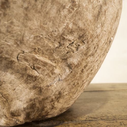 LARGE 18TH CENTURY SWEDISH BURL ROOT BOWL - ADDITIONAL PHOTO 10