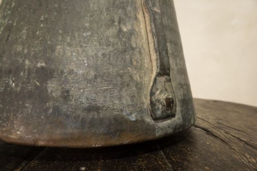 A 19TH CENTURY MIDDLE EASTERN COPPER EWER - ADDITIONAL PHOTO 2