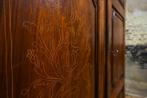 LARGE 18TH CENTURY SPANISH CATALONIAN ARMOIRE - ADDITIONAL PHOTO 3