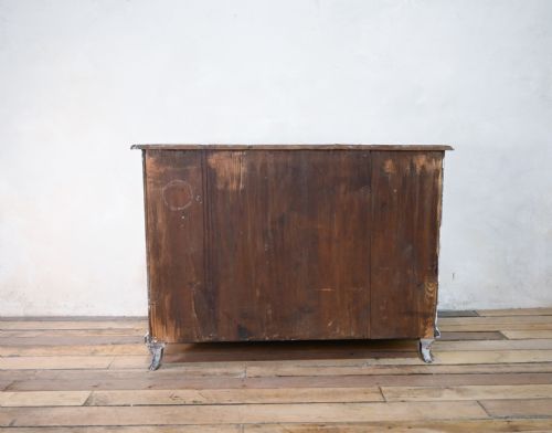 19TH CENTURY GERMAN ROCOCO SERPENTINE PAINTED COMMODE - ADDITIONAL PHOTO 15