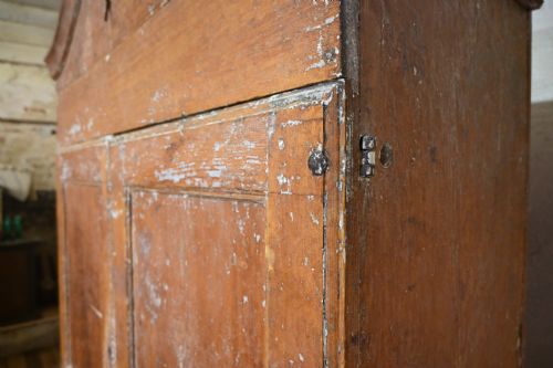 19TH CENTURY SWEDISH PAINTED ARMOIRE CUPBOARD - ADDITIONAL PHOTO 2