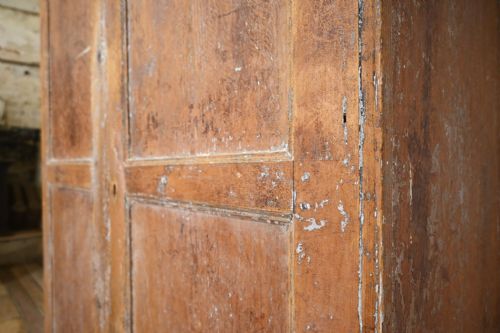 19TH CENTURY SWEDISH PAINTED ARMOIRE CUPBOARD - ADDITIONAL PHOTO 6