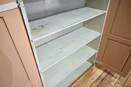 19TH CENTURY SWEDISH PAINTED ARMOIRE CUPBOARD - ADDITIONAL PHOTO 15