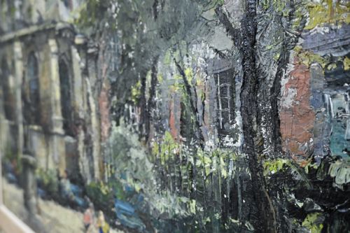 20TH CENTURY OIL ON CANVAS PAINTING CONSTANTIN KLUGE - ADDITIONAL PHOTO 3