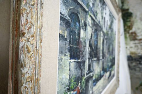 20TH CENTURY OIL ON CANVAS PAINTING CONSTANTIN KLUGE - ADDITIONAL PHOTO 10