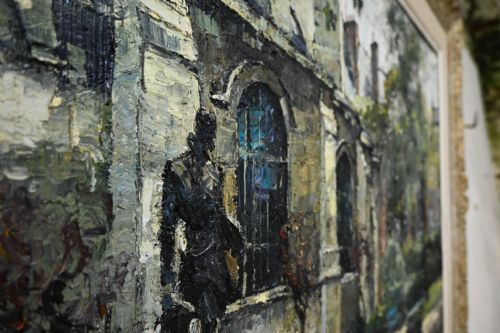 20TH CENTURY OIL ON CANVAS PAINTING CONSTANTIN KLUGE - ADDITIONAL PHOTO 16