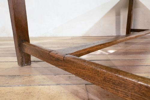 A WELSH OAK COUNTRY FARMHOUSE TABLE REFECTORY - ADDITIONAL PHOTO 2