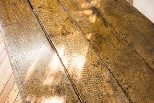 A WELSH OAK COUNTRY FARMHOUSE TABLE REFECTORY - ADDITIONAL PHOTO 9