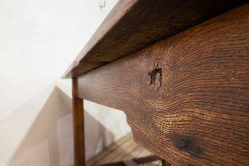 A WELSH OAK COUNTRY FARMHOUSE TABLE REFECTORY - ADDITIONAL PHOTO 13