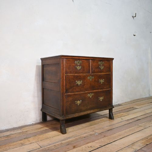 17TH CENTURY WILLIAM AND MARY OAK CHILD'S SMALL CHEST OF DRAWERS - ADDITIONAL PHOTO 5