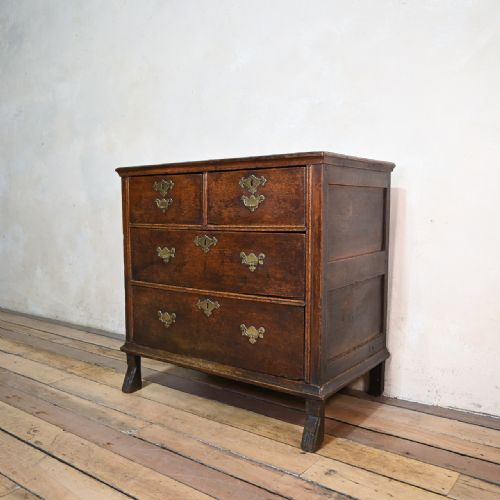17TH CENTURY WILLIAM AND MARY OAK CHILD'S SMALL CHEST OF DRAWERS - ADDITIONAL PHOTO 7