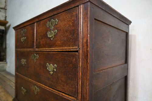 17TH CENTURY WILLIAM AND MARY OAK CHILD'S SMALL CHEST OF DRAWERS - ADDITIONAL PHOTO 9