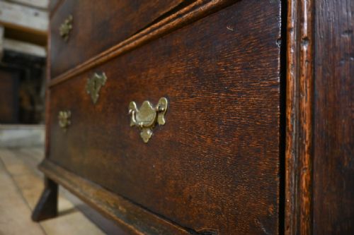 17TH CENTURY WILLIAM AND MARY OAK CHILD'S SMALL CHEST OF DRAWERS - ADDITIONAL PHOTO 11