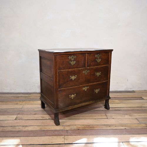 17TH CENTURY WILLIAM AND MARY OAK CHILD'S SMALL CHEST OF DRAWERS - ADDITIONAL PHOTO 13