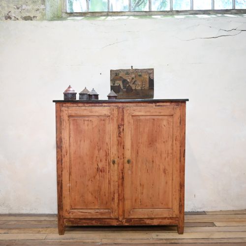 19TH CENTURY FRENCH PAINTED CABINET SIDEBOARD - ADDITIONAL PHOTO 7
