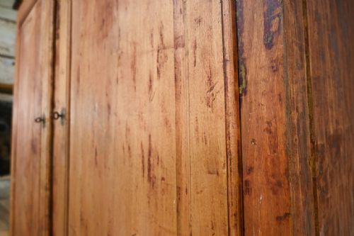 19TH CENTURY FRENCH PAINTED CABINET SIDEBOARD - ADDITIONAL PHOTO 10