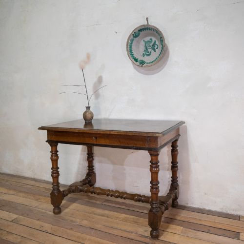 AN 18TH CENTURY NORTH ITALIAN FRUITWOOD SIDE TABLE - ADDITIONAL PHOTO 16
