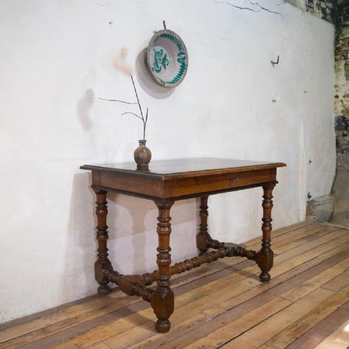 AN 18TH CENTURY NORTH ITALIAN FRUITWOOD SIDE TABLE - ADDITIONAL PHOTO 19