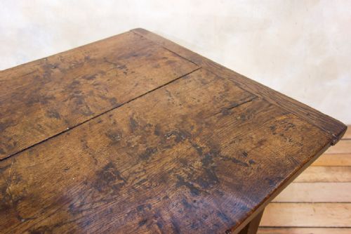 18TH CENTURY VERNACULAR OAK FARMHOUSE TABLE - ADDITIONAL PHOTO 13