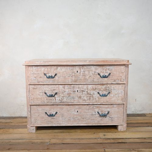 A 19TH CENTURY SWEDISH PAINTED COMMODE - ADDITIONAL PHOTO 1