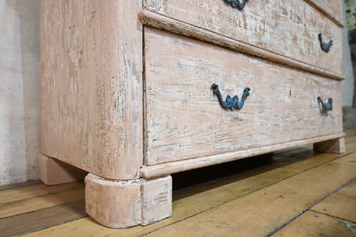 A 19TH CENTURY SWEDISH PAINTED COMMODE - ADDITIONAL PHOTO 5