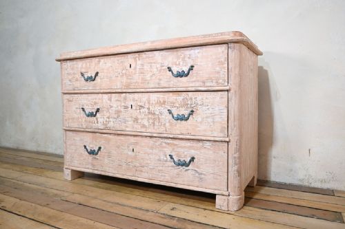 A 19TH CENTURY SWEDISH PAINTED COMMODE - ADDITIONAL PHOTO 7