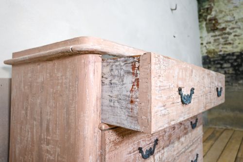A 19TH CENTURY SWEDISH PAINTED COMMODE - ADDITIONAL PHOTO 12