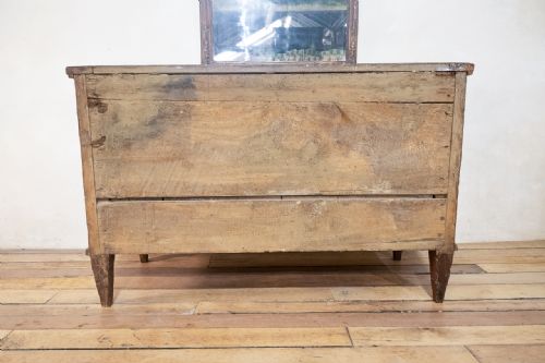 A LOUIS XVI PERIOD ORIGINAL PAINTED COMMODE CHEST OF DRAWERS - ADDITIONAL PHOTO 12