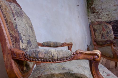 A PAIR OF 19TH CENTURY FRENCH LOUIS XV STYLE FAUTEUILS OPEN ARMCHAIRS AUBUSSON TAPESTRY - ADDITIONAL PHOTO 13