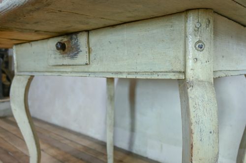 FRENCH PAINTED EXTENDING TABLE - ADDITIONAL PHOTO 7