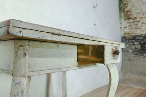 FRENCH PAINTED EXTENDING TABLE - ADDITIONAL PHOTO 12